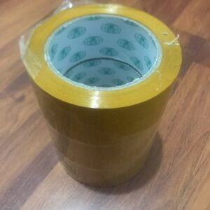 Durable Yellow Packing Tape Roll